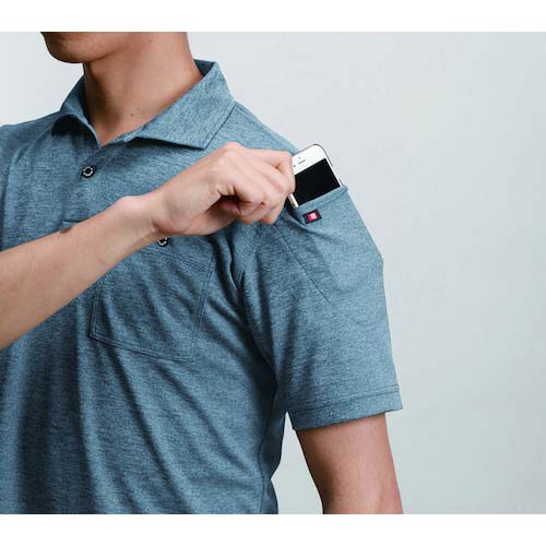 BURTLE 半袖ポロシャツ667-3-LLネイビー 667-3-LL