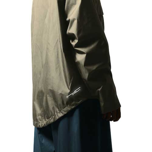 【廃番】マック ワイドレインスーツ M グレージュ AS62012