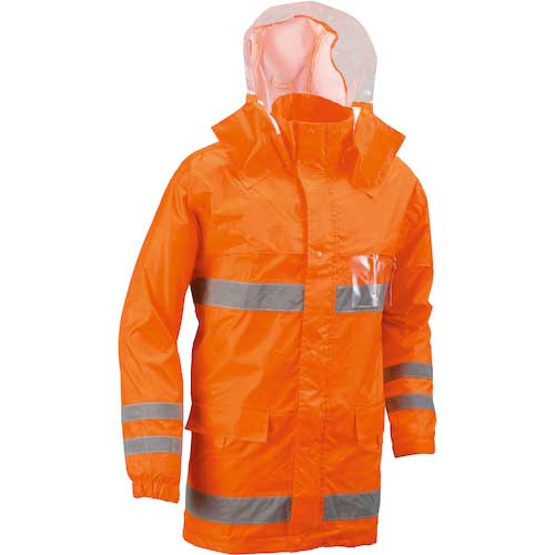 船橋 安全レイン オレンジ Lサイズ FS-6000 OR L