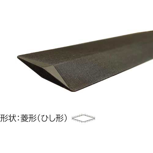 ツボサン 両刃ヤスリ 並目(中目) 75mm RH075-22