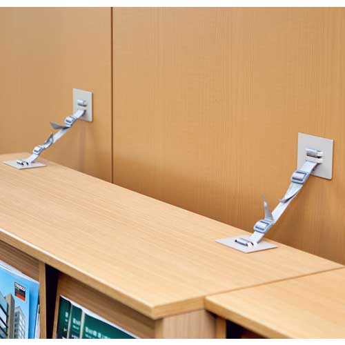 TRUSCO 地震対策 転倒防止PPベルト(2本入) 150mm SAF-7090G