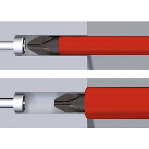 wiha 絶縁スリムバリオ 差替式精密ドライバーホルダ・ビットセット SB28310401