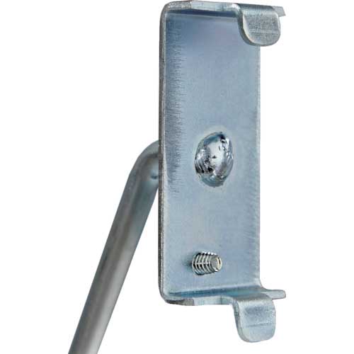 TRUSCO パンチングパネル用電気ドリルフック2穴掛け 1本爪 SF-S-4