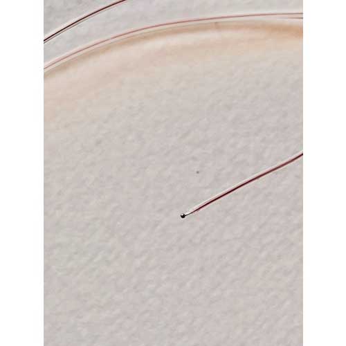 エレサーマル ピンポイントアタッチ極細T型熱電対 直径0.13mm×1m(1本) TC-T-01