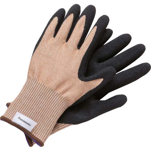 Panasonic 【ストロングンテ】タングステン耐切創手袋 ベージュ M WKTG3MC