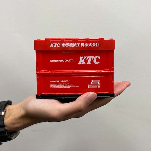 【廃番】KTC KTCミニ折りたたみコンテナ0.7L YG-260