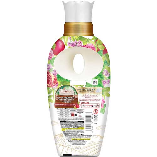 P&G レノア ハピネス 夢ふわタッチ 柔軟剤 ナチュラルシリーズ ザクロ&フローラル 本体 450ml 414255