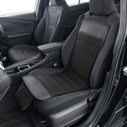 BonForm 送風クッション クールエアー スリムダブルパッド ブラック 54512708