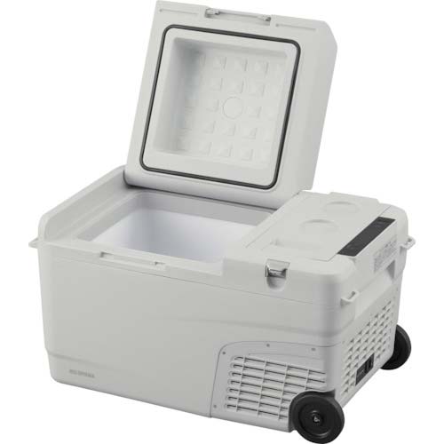 アイリスオーヤマ 104660 充電式ポータブル冷温庫 26L ホワイト IPDW-B3A-W