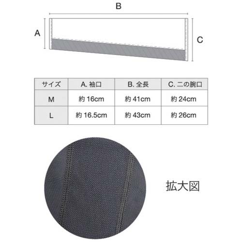 SHOWA COOLICアームカバーL N24-10-L