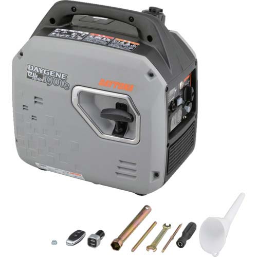 デイトナ インバーター発電機 DAYGENE1900e リモコン付き 55004