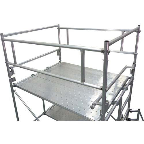 【廃番】PiCa アルミパイプ製移動式足場ARA-A型内階段仕様 2段 ARA-2UB