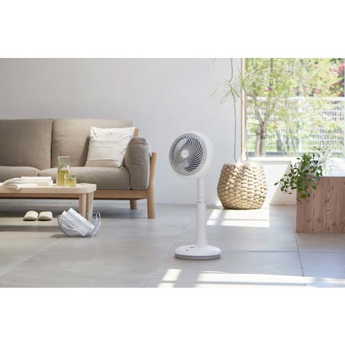 アイリスオーヤマ 296492 サーキュレーター扇風機18cm STF-DC182T-W