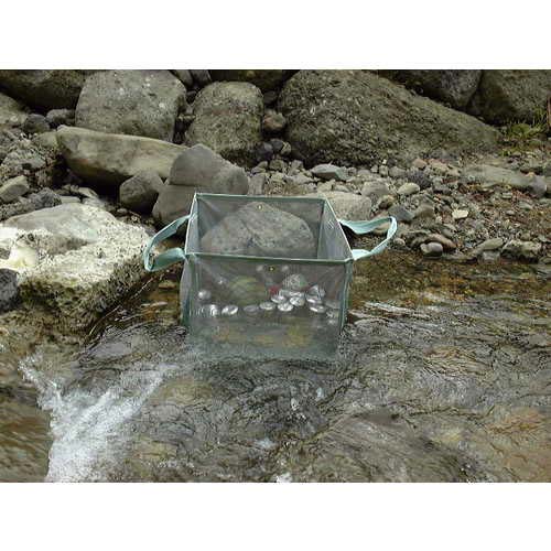 ユタカメイク 収集袋 自立式作業袋(メッシュ) 500ミリ立方 120L WM-10