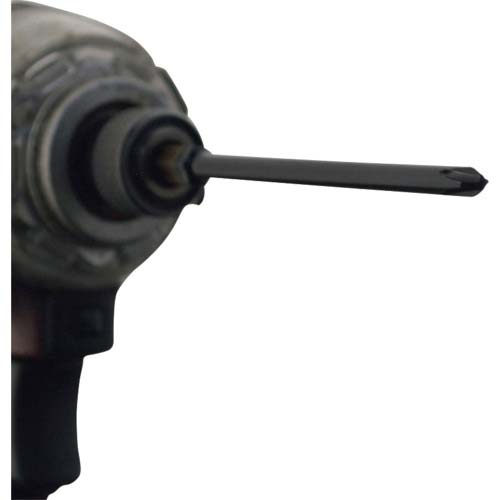 フジ矢 電動ドライバー用段付ビット (黒金・2本組)+2×82mm 5202D-82-BG