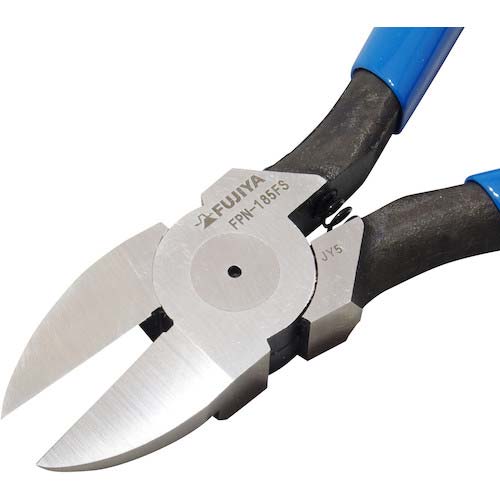 フジ矢 プラスチックニッパ(ストレート刃・バネ付き) FPN-185FS