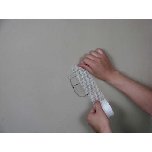 アサヒペン 粘着タイプパテ付け用ネットテープ 5CM×10M NT001 601988