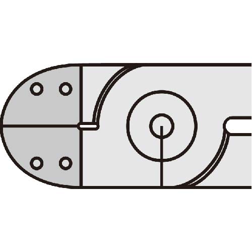 VESSEL ラン支柱カットエアーニッパー用ブレード NZ15AJ 刃開き:7.2mm