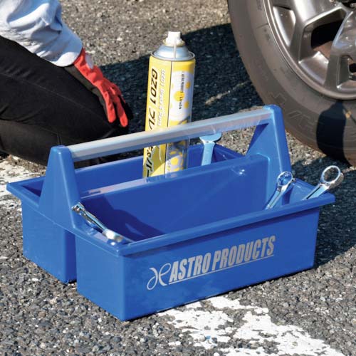 【廃番】アストロプロダクツ プラスチックツールトレー ブルー 2003000002478