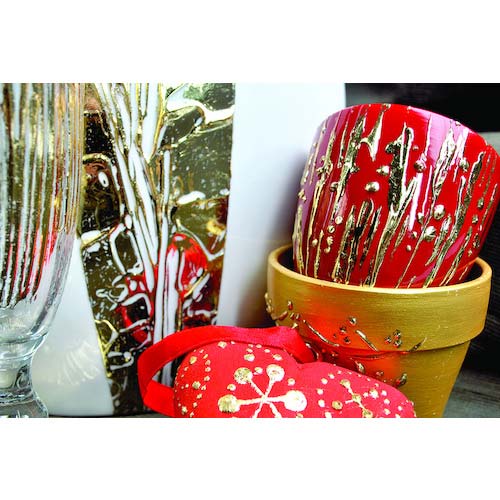 Pebeo 立体的な箔押しができる ギルディングキット シルバー 766597