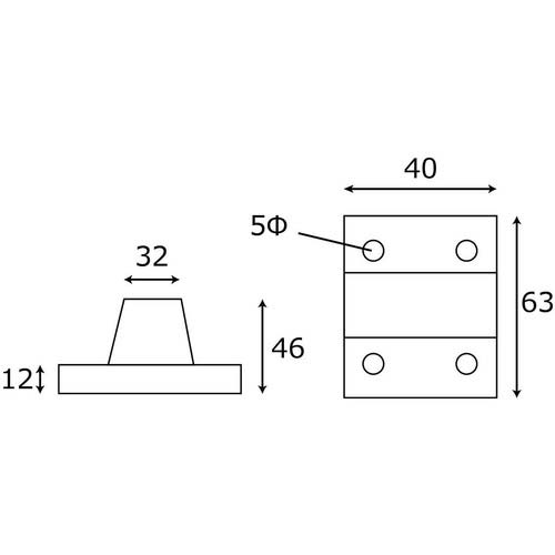 WAKI アオリゴム NO4 63X43 AOG
