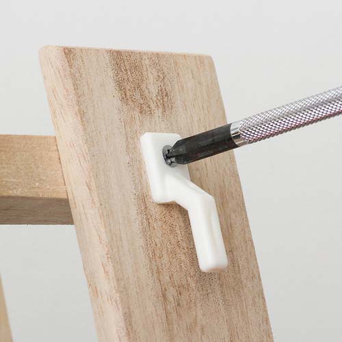 アイワ金属 すのこを壁にぴったり取付できるフック スノピタ ウラタイプ 3002W AP-3002W