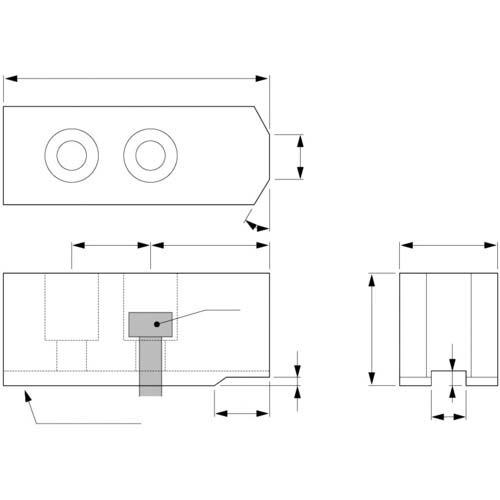 ARM 北川パワーチャック用鉄生爪B-206H60 B206H60
