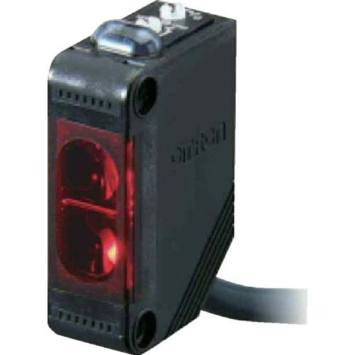 OMRON 小型アンプ内蔵光電センサ 角型 回帰反射形(MSR機能付き) E3Z-R61 2M