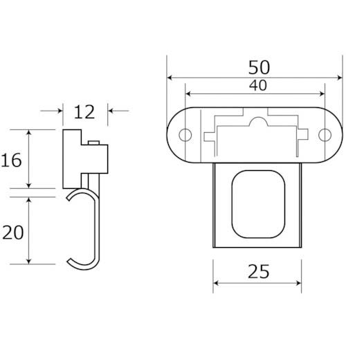 WAKI マジックヒンジ4 if-001 チャ 2個入り