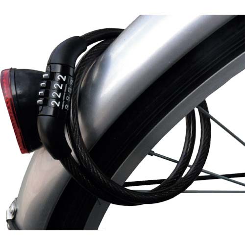 KONTEC ワイヤーロック 70cm(ダイヤルロック) KT-7