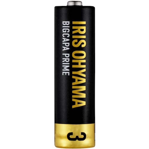 アイリスオーヤマ 102728 アルカリ乾電池 BIGCAPA PRIME 単3形 20本パック LR6BP/20P