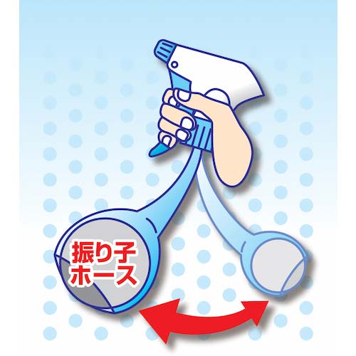 DAHLIA ハンドスプレー(振り子ホース付) ザ・霧吹き 300ML NO30-B