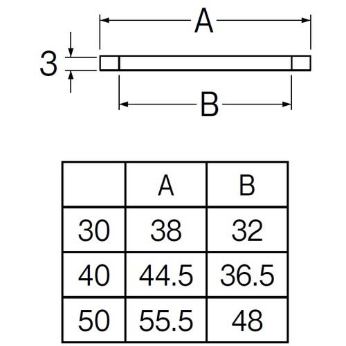 SANEI 排水ホースナット用パッキン P40-88-40