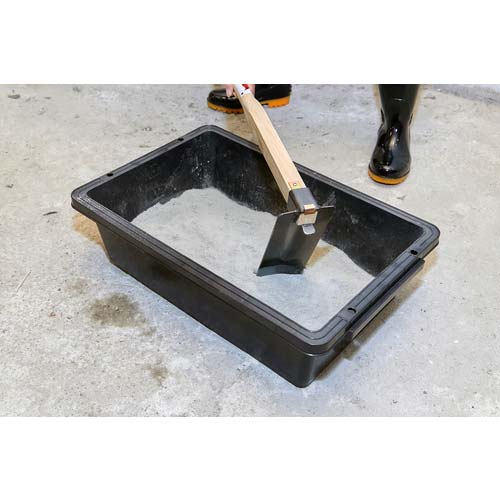 TRUSCO トラ舟51Lブラック(角型・再生原料使用) PSB60-BK