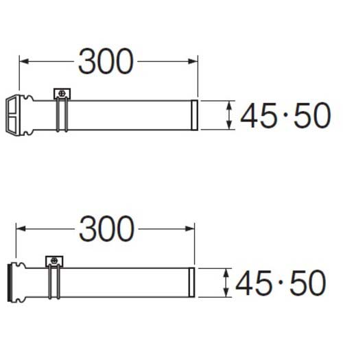 SANEI バスPC接続管 PT46-5