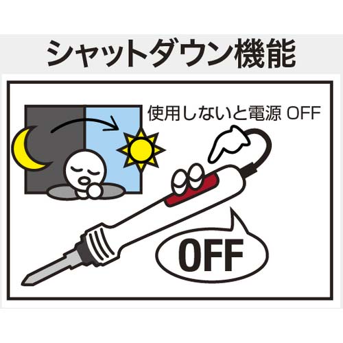 グット 高蓄熱デジタル温調はんだこて PX-480