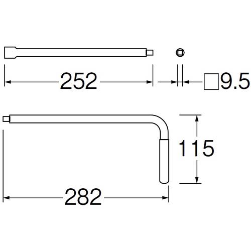 SANEI 立水栓締付工具セット マルチタイプ 14サイズ対応 ナット用・馬蹄用 R3510S