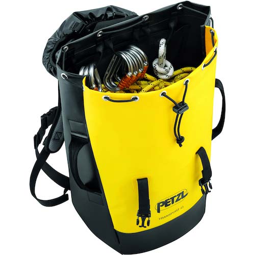PETZL バックパック トランスポート イエロー/ブラック 45 S042BA00