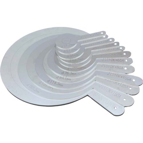 HIーLEAD JIS10K 配管テスト用仕切板 20A SPB-10K-020A-SUS