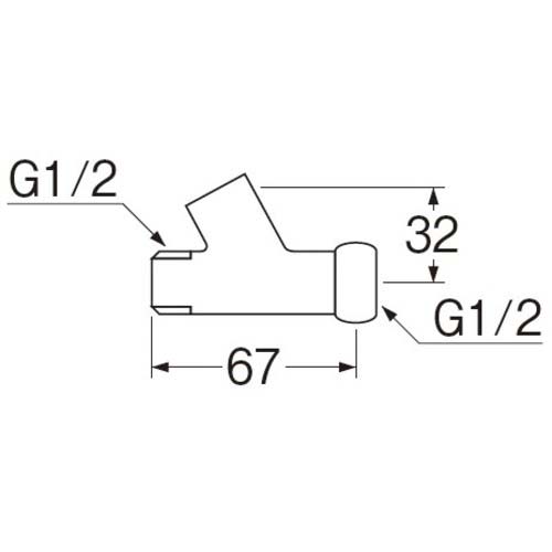 SANEI ストレーナ接手 T89A-13