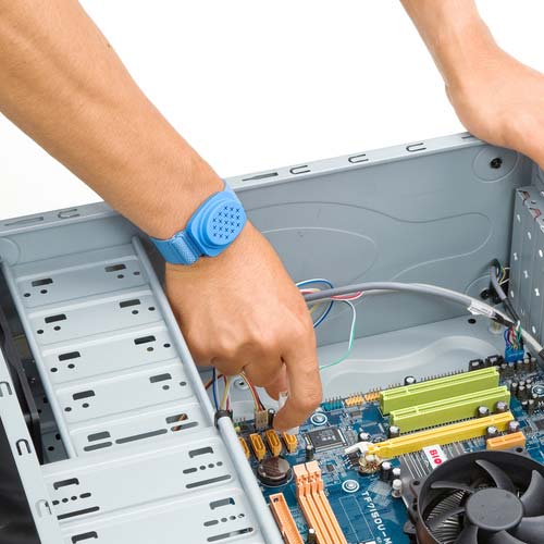 SANWA 静電気防止リストバンド(コードレスタイプ) TK-SE11