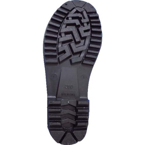 おたふく WW724 作業半長靴・黒 (PVC) 26.5 WW724-265