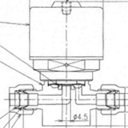 Fujikin SUS鋼製自動ダイレクトダイヤフラムバルブ_1MPa_FPR-ND-91 FPR-ND-91-6.35