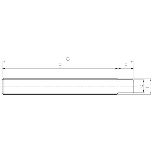 KHK インボリュートスプライン軸SV25-250 SV25-250