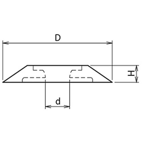 DAIDOHANT ポイントベース No.3 緑 (20枚入) 00008367
