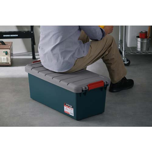 アイリスオーヤマ 299972 RVBOX800 グレー/ダークグリーン RV800R-M