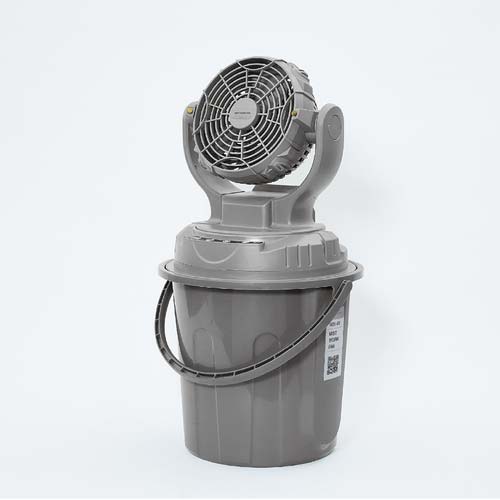 SHOWA ミスト付き扇風機 【2025年メーカー今季完売】ミストワークファン N25-01