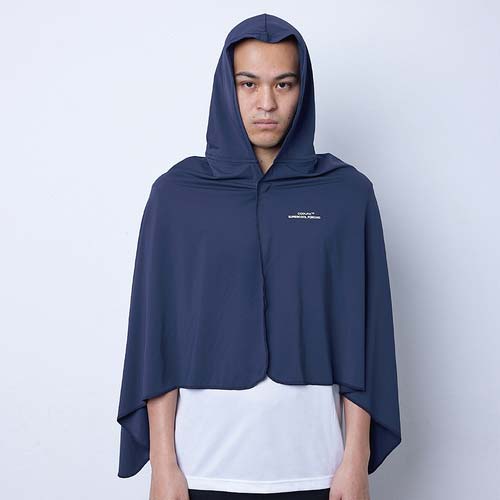 SHOWA ポンチョ COOLFIX 強冷感ポンチョ グレー N25-06SG