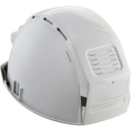 タジマ ヘルメット セフメット(セフ取付溝付ヘルメット) ベーシックセット MD ホワイト HSWB2