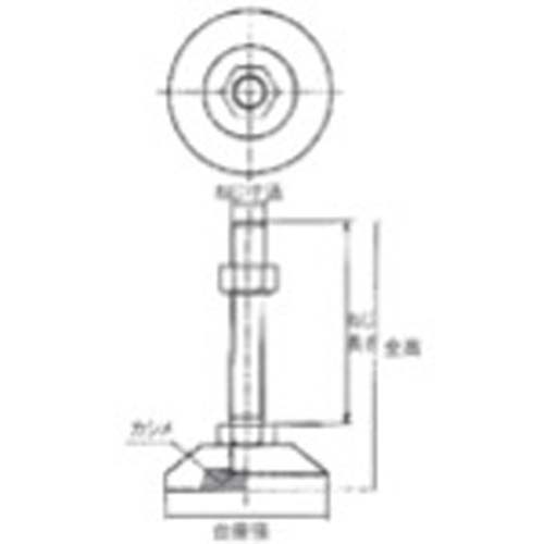 ダイワアドテック アジャスターボルト 重量用 H-12-200